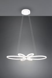Trio lighting hanglamp Fly led, wit