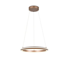 Trio lighting hanglamp Amador led, mat bruin