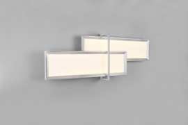Trio lighting Plafondlamp Charleston led, geborsteld aluminium