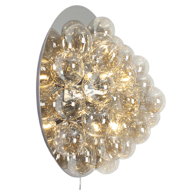 By Rydéns wandlamp Gross, amber glas incl. licht bron