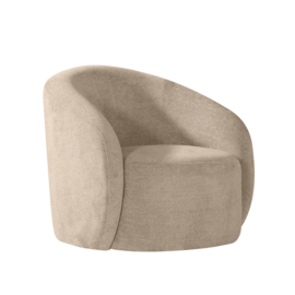 Label 51 fauteuil Alby, stof Elite clay