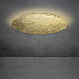Escale plafondlamp Blade led, goldleaf 79 cm