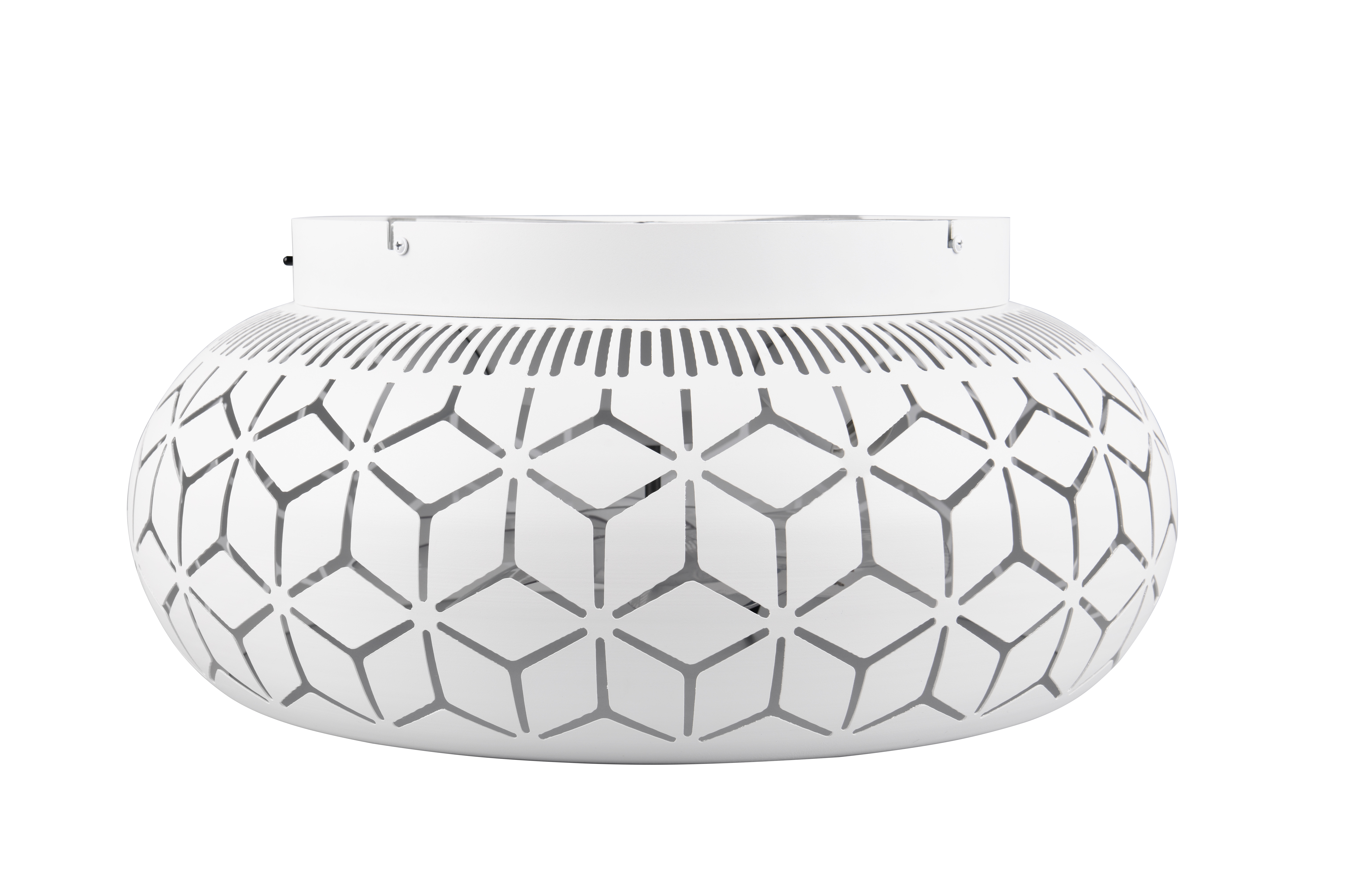 Trio lighting plafond ventilator Bidar, wit