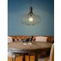 Lucide hanglamp Manuela, zwart 50 cm