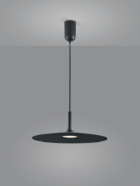 Helestra  hanglamp Gyra led, zwart