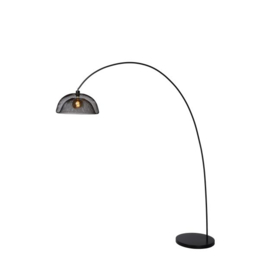 Lucide vloerlamp Mesh, zwart