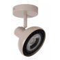 Lucide plafondspot Sensas led, 1-lichts beige
