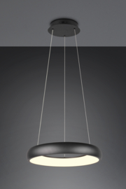 Trio lighting hanglamp Cardona led, zwart 46 cm incl. switch dimmer