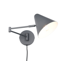 Trio lighting wandlamp Cosima, antraciet