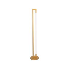 Label 51 vloerlamp Futuro led, antiek goud