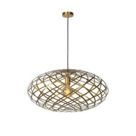 Lucide hanglamp Wolfram,  mat goud/ messing