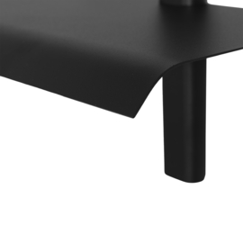 Spinder design wandplank Hola 2, zwart