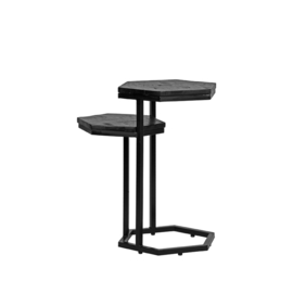 Label51 Laptoptafel Multi , zwart rough mangohout
