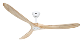 Casafan plafond ventilator Eco Genuino-180 wit-natuurlijk hout