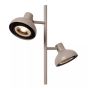 Lucide vloerlamp Sensas led, 2-lichts beige