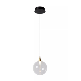 Lucide hanglamp Gisela led, transparant glas