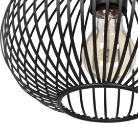 Trio lighting hanglamp zwart 23 cm