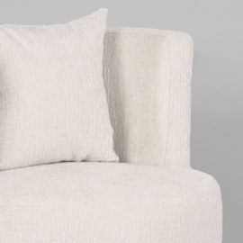 Label 51 fauteuil Evy, stof elegance creme