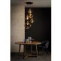 Lucide hanglamp Julius, 5-lichts rookglas