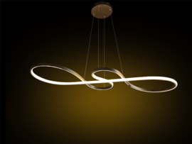 Light trend hanglamp Muka-120 led, brons incl. afstandsbediening