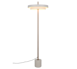 Trio-lighting vloerlamp Keaton led, warm grijs