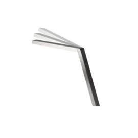 Pujol Lighting vloerlamp Clau led, mat nikkel