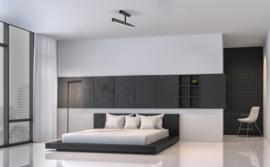 Bopp leuchten vloerlamp Switch led, zwart