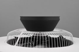 Plafond ventilator Harstad led, zwart 59 cm incl. afstandsbediening