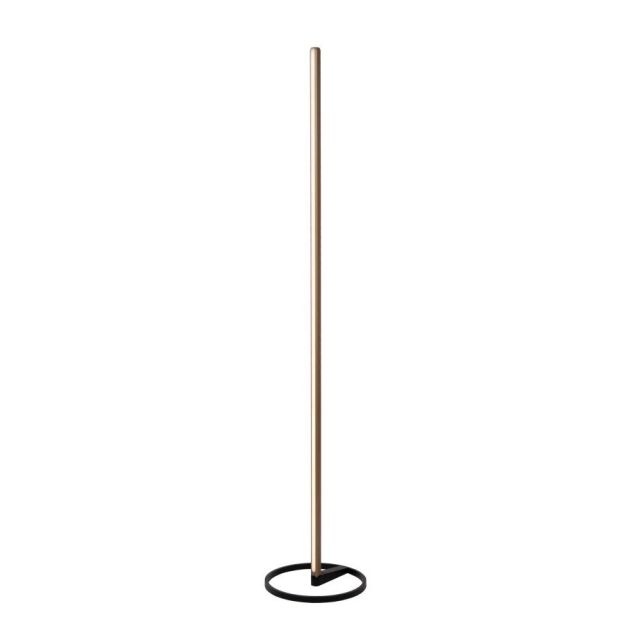 Lucide vloerlamp Premium BRAGA led, koffie (bruin)