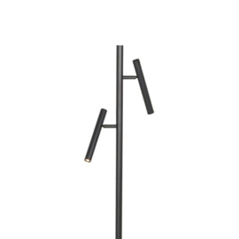 Freelight vloerlamp Luogo led zwart 2-lichts