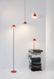 Pujol Lighting vloerlamp Tomas led, rood
