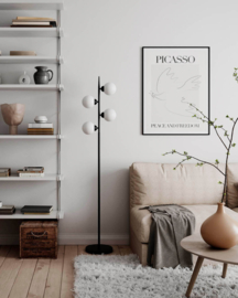 By Rydéns vloerlamp Punto, zwart
