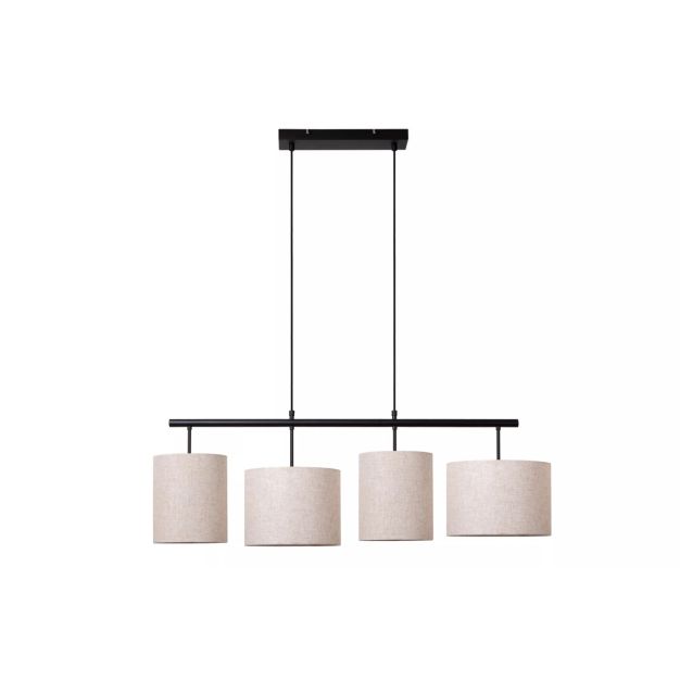 Lucide hanglamp Maya, beige