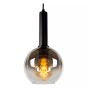 Lucide hanglamp Marius, 5-lichts rookglas