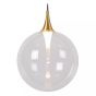 Lucide hanglamp Gisela led, transparant glas