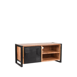 Label 51 Tv-Meubel Brussels, rough mangohout 115 cm