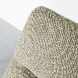 Label 51 fauteuil Calix, naturel royal boucle