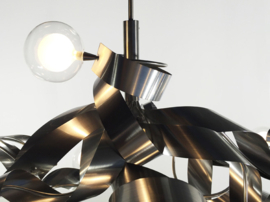 Light trend hanglamp    H95050B, 14-lichts mat nikkel