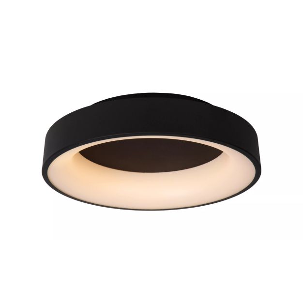 Lucide plafondlamp Mirage led, zwart 45 cm