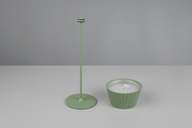 Trio lighting tafellamp Suarez led, pistache groen