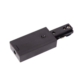 Lucide TRACK Startvoeding - 1-fase Railsysteem / Railverlichting - Enkel - Zwart