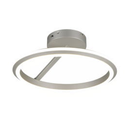 Trio-lighting plafondlamp Amador led, mat nikkel incl. switchdimmer