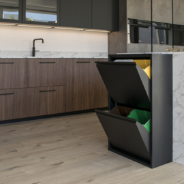 Spinder design Opberger Gigi 4, zwart