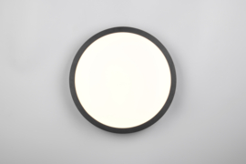 Trio lighting plafondlamp Iseo led, zwart incl. switch dimmer