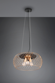 Trio lighting hanglamp Tamil, mat messing