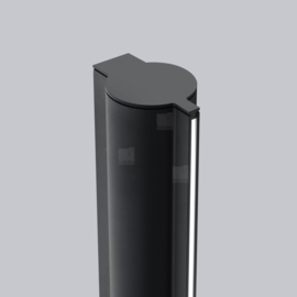 Helestra vloerlamp Cis led, mat zwart