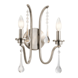 Elstead Lighting wandlamp Karlee, 2-lichts