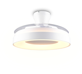 Trio lighting plafond ventilator Vansbro led, wit incl. remote
