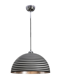 By Rydéns Stripe hanglamp Ø45 cm zwart - wit