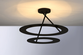 Bopp Leuchten plafondlamp Stella led, 2-lichts zwart